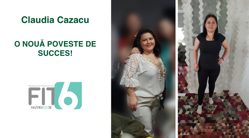 Claudia Cazacu - 19kg și 123cm pierdute în primele 2 luni de program!