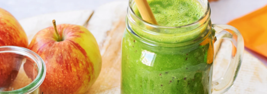 Smoothie verde proteic